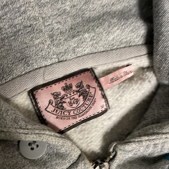 Juicy Couture Gray Hoodie. Size Medium. Excellent condition! - Picture 5 of 5